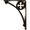 Ekena Millwork Crawley Wrought Iron Bracket, (Triple center brace), Antiqued Bronze 2"W x 5 1/2"D x 8"H BKTM02X05X08TCRABZ - alternate 5